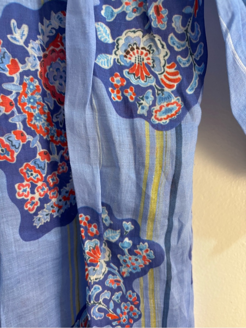 Zara ZW Collection Printed Ramie Tunic Dress, Size XS - Picture 11 of 16